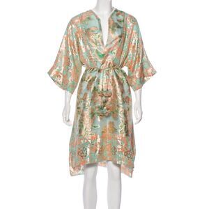 Tory Burch | McKenna Silk Kimono Tunic Dress 0